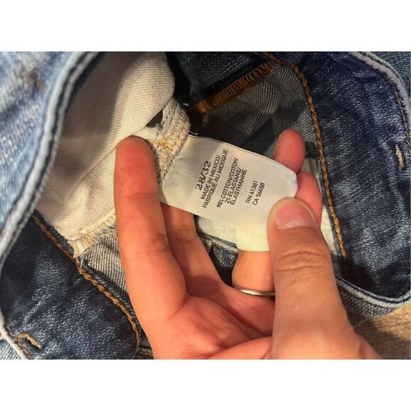 Denim & supply Ralph Lauren skinny denim jeans size 28 distressed - Picture 3 of 8